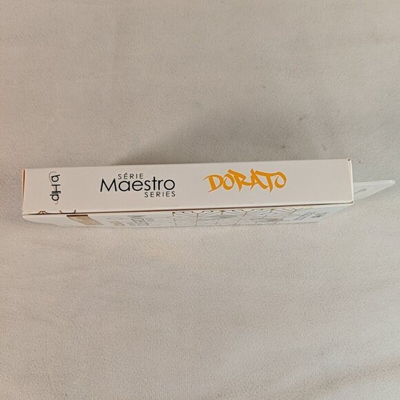B Hip Maestro Series Dorato Big Bass Gold White Fashion Earbuds NEW 3.5mm Mic - Picture 5 of 8
